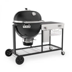 Barbecue à Charbon Weber Summit Kamado S6 Grill Center GBS Ø 61 Cm -Art du Grill 18501104 weber kamado droite