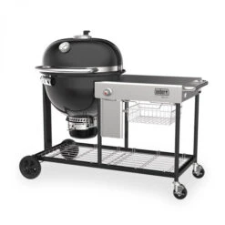 Barbecue à Charbon Weber Summit Kamado S6 Grill Center GBS Ø 61 Cm -Art du Grill 18501104 weber kamado gauche