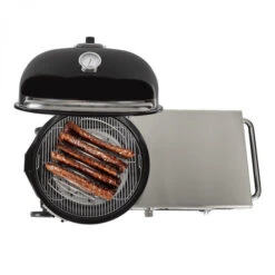 Barbecue à Charbon Weber Summit Kamado S6 Grill Center GBS Ø 61 Cm -Art du Grill 18501104 weber kamado viande
