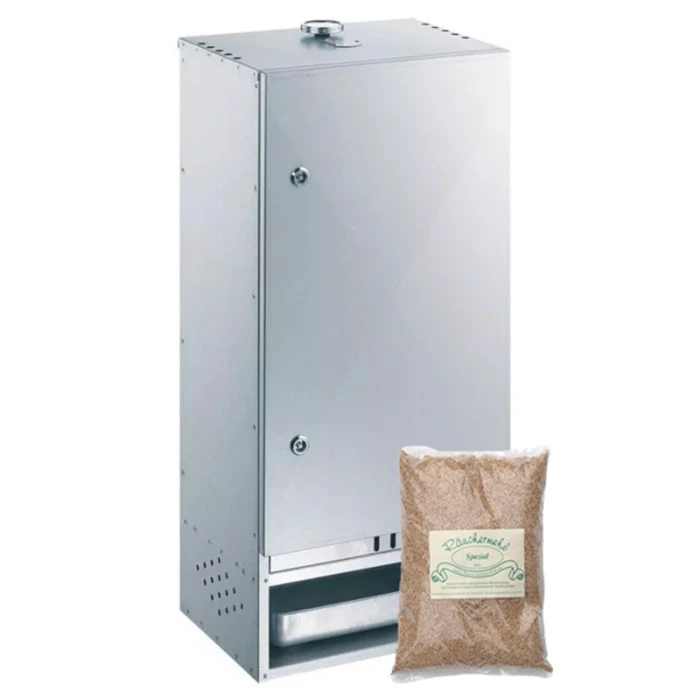 Fumoir Peetz Acier Aluminé Porte à Charnières - L 39 X P 28 X H 85 Cm 1 Fumoir Peetz Acier Aluminé Porte à Charnières - L 39 X P 28 X H 85 Cm