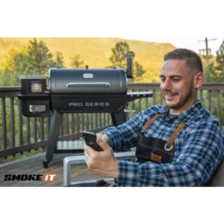 Panneau De Contrôle Wi-Fi Pit Boss Pour Barbecue Navigator 850 Et 1150 -Art du Grill 80035 panneau controle wi fi pit boss navigator 850 1150 ambiance 1