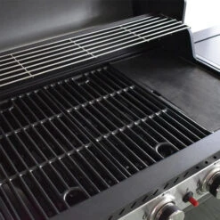 Pack Cuisine Extérieure FIDGI 4 Avec Barbecue Gaz + Desserte + Evier -Art du Grill barbecue gaz cook in garden fidgi 4 grille plancha min 1