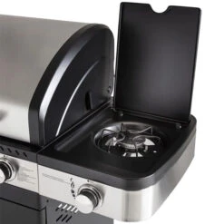 Pack Cuisine Extérieure FIDGI 4 Avec Barbecue Gaz + Desserte + Evier -Art du Grill barbecue gaz cook in garden fidgi 4 rechaud min 1