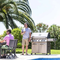 Pack Barbecue à Gaz Napoleon PRESTIGE 665 RSIB + Plancha Et Brosse -Art du Grill barbecue gaz napoleon prestige 665 rsib 8 2