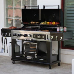 Barbecue Pit Boss MEMPHIS ULTIMATE Mixte Gaz, Charbon Et Fumoir électrique 14 Barbecue Pit Boss MEMPHIS ULTIMATE Mixte Gaz, Charbon Et Fumoir électrique -Art du Grill barbecue pellets pit boss memphis ultimate 7 min