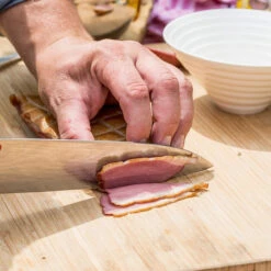 Rangement Butcher Block 90 Corten Céramique Gris Anthracite OFYR -Art du Grill bbs 90 cd ambiance min