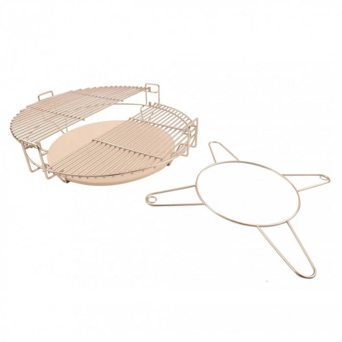 BARBECOOK Set De Cuisson Divide & Conquer Pour Kamado Avec Grille De 46cm Dont Kamal 1 BARBECOOK Set De Cuisson Divide & Conquer Pour Kamado Avec Grille De 46cm Dont Kamal