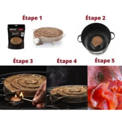 Kit Générateur De Fumée Froide Barbecook + 1 Sachet De Sciure 7 Kit Générateur De Fumée Froide Barbecook + 1 Sachet De Sciure -Art du Grill bc smo 5016 fumoir a froid sciure barbecook utilisation 1 2