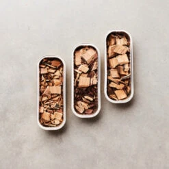 Art du Grill 22 3 Sortes De Copeaux De Fumage Barbecook - Chêne, Whisky Et Vin Rouge