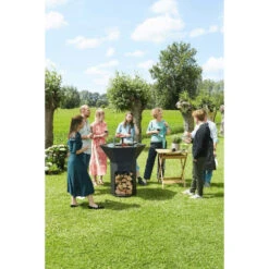 Brasero Plancha Barbecook Nestor Original - Acier Noir Galvanisé -Art du Grill bc woo 6022 brasero barbecook nestor original acier galvanise ambiance