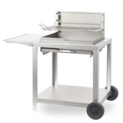 Barbecue à Charbon Le Marquier Vintage Montory + Chariot - Inox