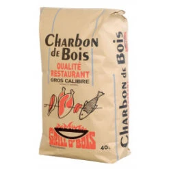 Charbon De Bois 40L "Qualité Restaurant" Grill O'Bois