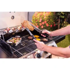 Lot De 3 Ustensiles Pour Barbecue CharBroil Spatule Pince Fourchette 5 Lot De 3 Ustensiles Pour Barbecue CharBroil Spatule Pince Fourchette -Art du Grill charbroil ustensiles barbecue 2