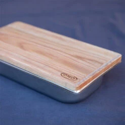 Coffret Du Chef Pour Plancha Eno : Planche à Découper, Spatule, Pince Et Bac -Art du Grill coffret du chef eno 4