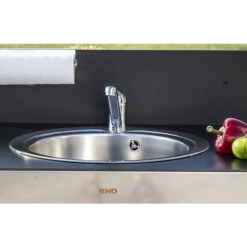 Cuisine D'extérieur ENO Modulo Inox Pour Plancha - 3 Modules -Art du Grill cuisine exterieur inox modulo eno evier min