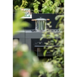 Cuisine D'extérieur ENO Modulo Acier Pour Plancha - 3 Modules Avec Cuisinière Et Chariot Félix 15 Cuisine D'extérieur ENO Modulo Acier Pour Plancha - 3 Modules Avec Cuisinière Et Chariot Félix -Art du Grill cuisine modulo 3 cuisiniere chariot felix 1