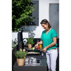 Cuisine D'extérieur ENO Modulo Acier Pour Plancha - 5 Modules Avec Cuisinière 26 Cuisine D'extérieur ENO Modulo Acier Pour Plancha - 5 Modules Avec Cuisinière -Art du Grill cuisine modulo 5 cuisiniere 9