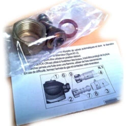 Détendeur Quick-On Butane ø 27 Mm + Tétine (pour VISEO Et CUBE) -Art du Grill detendeur quick on butane 27 mm tetine viseo cube butagaz