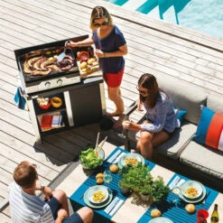 Desserte Duo Le Marquier Signature Allure Pour Planchas 45, 60 Et 75 Cm -Art du Grill dsa87d 3