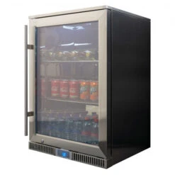 Napoleon Réfrigérateur 135L Pour Cuisine Extérieure Napoléon - Ouverture à Droite -Art du Grill frigo napoleon 135l porte droite 3quarts plein