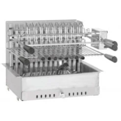 Gril Encastrable Et à Poser Forge Adour Avec Tournebroche électrique 918.56