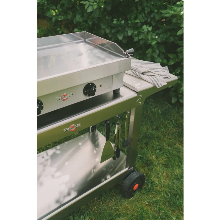 Chariot Inox "Plein Air" Pour Plancha Krampouz Double 3 Chariot Inox "Plein Air" Pour Plancha Krampouz Double – Image 3