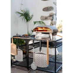 Pack Table Ooni Modulaire Medium + Table Ooni Large Pour Cuisine Extérieure