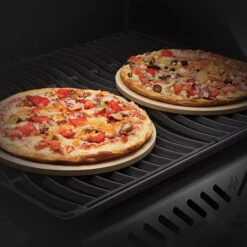 Lot De 2 Pierres à Pizza Ø 24,5 Cm Napoleon Pour Tous Barbecues -Art du Grill lot 2 pierres pizza 24 5 cm barbecu napoleon 2