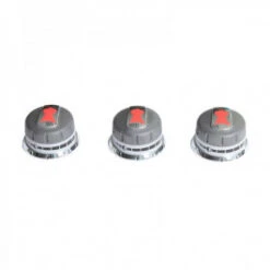 Lot De 3 Boutons Réglage Gaz Pour Barbecue Weber Genesis (boutons En Façade)