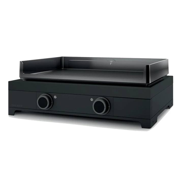 Pack Plancha à Gaz Forge Adour MODERN 60 Acier Noir + Chariot 10 Pack Plancha à Gaz Forge Adour MODERN 60 Acier Noir + Chariot – Image 10