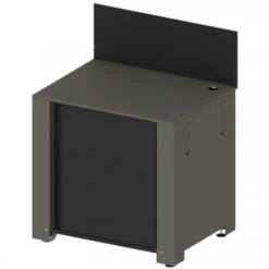 Cuisine D'extérieur ENO Modulo Acier Pour Plancha - 3 Modules Avec Cuisinière -Art du Grill modulo plancha acier cuisine exterieur eno 2 1