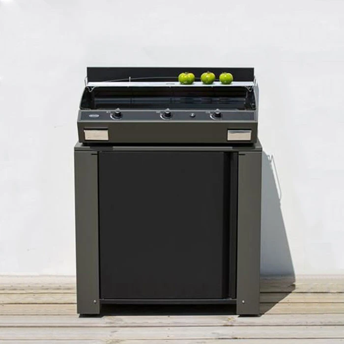 Cuisine D'extérieur ENO Modulo Acier Pour Plancha - 5 Modules Avec Cuisinière 3 Cuisine D'extérieur ENO Modulo Acier Pour Plancha - 5 Modules Avec Cuisinière – Image 3