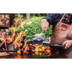 Anneau De Maintien OFYR 100 Cm Pour éviter Les Chutes D'aliments Dans Le Feu