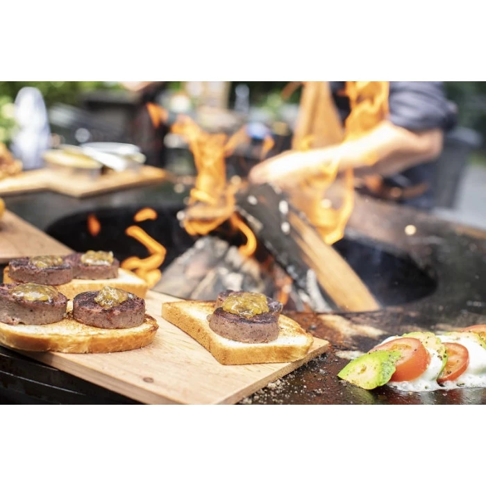 Brasero Plancha OFYR Island Corten 100 Céramique Gris Anthracite 2 Brasero Plancha OFYR Island Corten 100 Céramique Gris Anthracite – Image 2