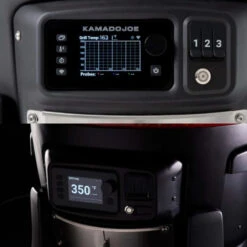 Pack Barbecue Kamado Joe Konnected Joe + Rôtissoire Et Pierre à Savon -Art du Grill pack barbecue kamado konnected joe graphique temparature