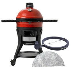 Nouveaux produits 12 Pack Barbecue Kamado Joe Konnected Joe + Rôtissoire Et Pierre à Savon