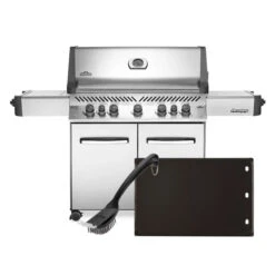 Pack Barbecue à Gaz Napoleon PRESTIGE 665 RSIB + Plancha Et Brosse