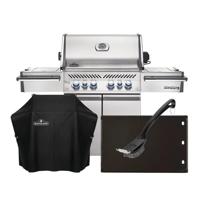 Pack Barbecue à Gaz Napoleon PRESTIGE PRO 500 + 3 Accessoires 1 Pack Barbecue à Gaz Napoleon PRESTIGE PRO 500 + 3 Accessoires