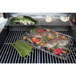 Grille De Barbecue Pour Poisson Weber En Acier Inoxydable - Grand Modèle 7 Grille De Barbecue Pour Poisson Weber En Acier Inoxydable - Grand Modèle -Art du Grill panier a poissons weber grand modele