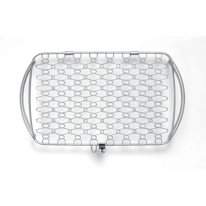 Grille De Barbecue Pour Poisson Weber En Acier Inoxydable - Grand Modèle 1 Grille De Barbecue Pour Poisson Weber En Acier Inoxydable - Grand Modèle