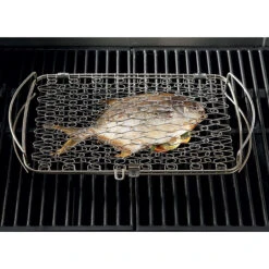 Grille De Barbecue Pour Poisson Weber En Acier Inoxydable - Grand Modèle 6 Grille De Barbecue Pour Poisson Weber En Acier Inoxydable - Grand Modèle -Art du Grill panier a poissons weber grand modele 3
