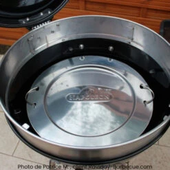 Anneau De Diffusion Napoleon Pour Fumage Au Barbecue à Charbon Ø 57 Cm -Art du Grill photo de patrice m. client raviday barbecue.com 2 1