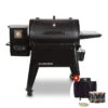 Pack Barbecue Pit Boss Navigator 850 + Housse + 3 Sacs Pellets + Pierre à Pizza