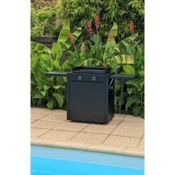 Pack Plancha à Gaz Forge Adour MODERN 60 Acier Noir + Chariot 15 Pack Plancha à Gaz Forge Adour MODERN 60 Acier Noir + Chariot -Art du Grill plancha forge adour modern 60 acier sur chariot 5 1