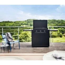 Pack Plancha à Gaz Forge Adour MODERN 75 Acier Noir + Chariot 7 Pack Plancha à Gaz Forge Adour MODERN 75 Acier Noir + Chariot -Art du Grill plancha forge adour modern 75 chariot 2