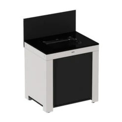 Modulo Table De Cuisson Master 2 Brûleurs - Coloris Inox Et Noir - Pour Cuisine D'extérieur ENO -Art du Grill pmod8506 1 modulo master noir et inox eno