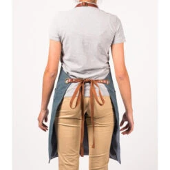 Tablier Barbecue Toile Coton Vintage Alaskan Maker 325 - Denim Foncé -Art du Grill tablier alaskan maker 325 denim fonce 1