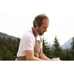 Tablier Barbecue Toile Coton Vintage Alaskan Maker 325 - Havane -Art du Grill tablier alaskan maker 325 havane 1 description