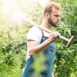 Tablier Barbecue Toile Waxée Alaskan Maker 547 - Bleu Canard -Art du Grill tablier alaskan maker 547 bleu canard 1